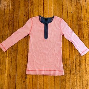 Women’s Ralph Lauren denim zip thermal blouse 🔥🔥